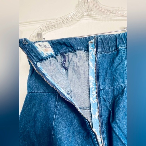 Anthropology Holding Horses Cotton & Linen. Size 12 - Picture 4 of 9